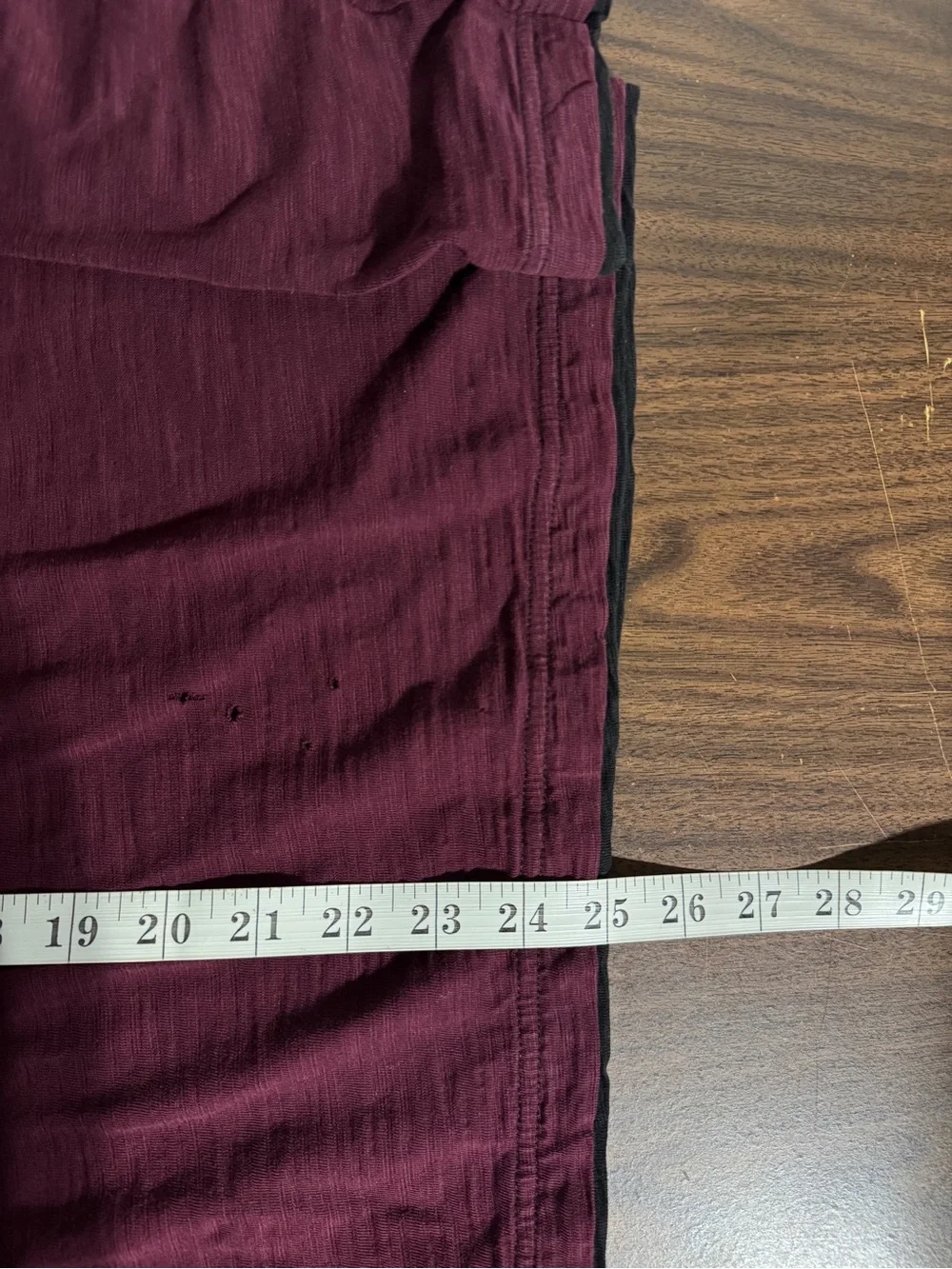 Guess Dark Red Henley Shirt Mens Large Two Tone Affliction Style Y2K Henley Tee